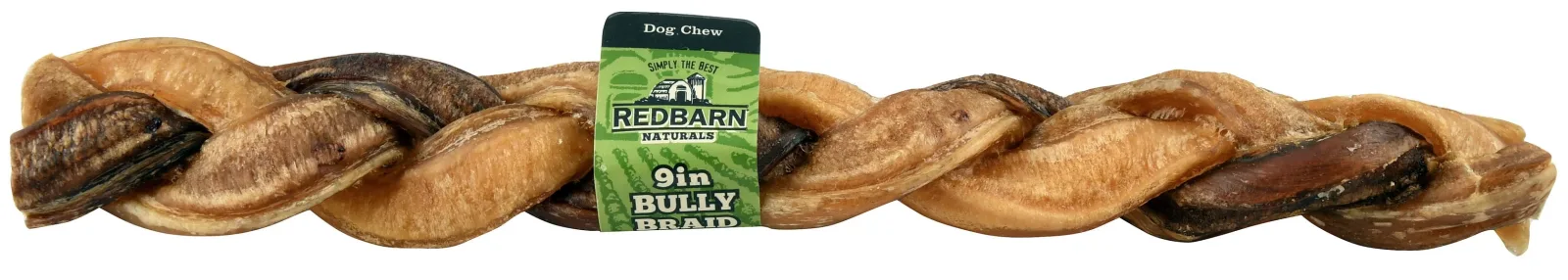 Red Barn Bully Stick Braided Natural Dog Chews - 9 Inches - 35 Count