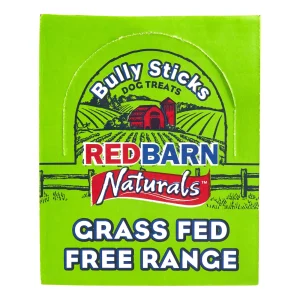 Red Barn Bully Stick Braided Natural Dog Chews - Mini - 75 Count