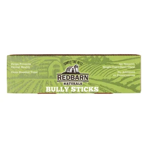 Red Barn Bully Stick Natural Dog Chews - 12 Inches - 35 Count