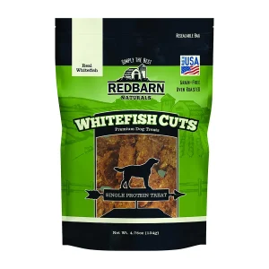 Red Barn Dog Cuts Grain-Free Whitefish Dehydrated Dog Treats - 4.75 Oz