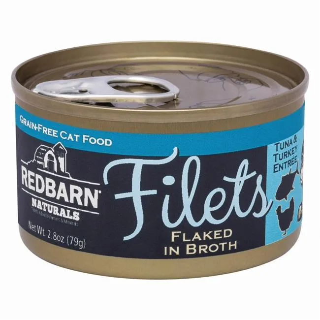 Red Barn Fillet Tuna Turkey Canned Cat Food - 2.8 Oz - Case of 12