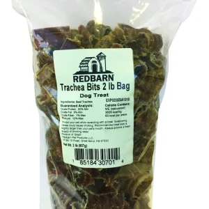 Red Barn Grain-Free Trachea Bites Natural Dog Chews - 2 lbs