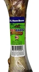 Red Barn Ham Bones Natural Dog Chews - Extra Large - 20 Count