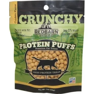 Red Barn Protein Puffs Chicken Crunchy Cat Treats - 1 Oz