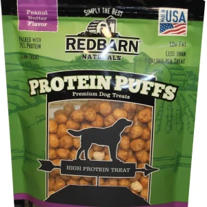 Red Barn Protein Puffs Peanut Butter Dog Biscuits - 1.8 Oz