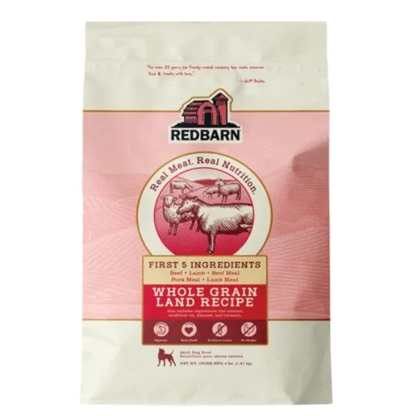 Red Barn Whole Grain Land Dry Dog Food - 4 lbs