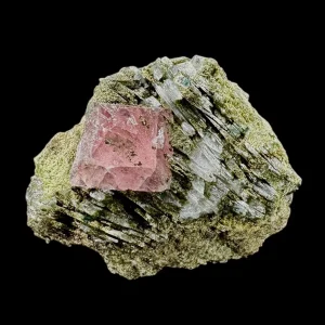 Red Octahedron Fluorite