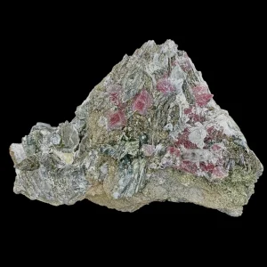 Red Octahedron Fluorite