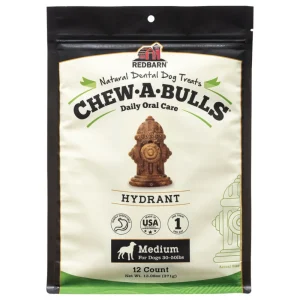 Redbarn Dog Chew A Bull Hydrant Medium 12 ct