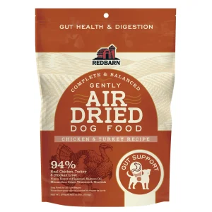 Redbarn Pet Products Air Dried Gut Support Dry Dog Food Chicken & Turkey 12ea/2.5 oz