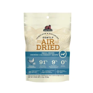 Redbarn Pet Products Air-Dried Small Breed Dog Food Chicken & Blueberry 2.5 oz