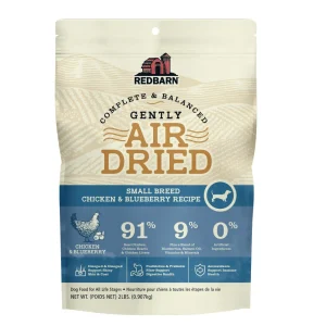 Redbarn Pet Products Air-Dried Small Breed Dog Food Chicken & Blueberry 2 lb