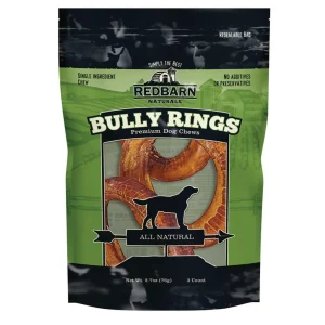 Redbarn Pet Products Bully Rings Dog Chew Small, 3 ct