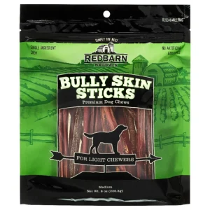 Redbarn Pet Products Bully Skin Sticks Dog Treat 8 oz