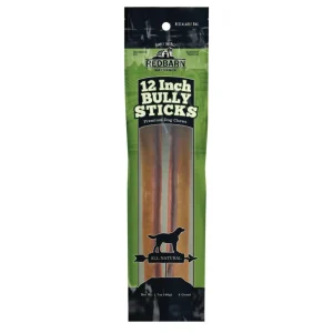 Redbarn Pet Products Bully Stick Dog Treat, 12 in, 2 ct