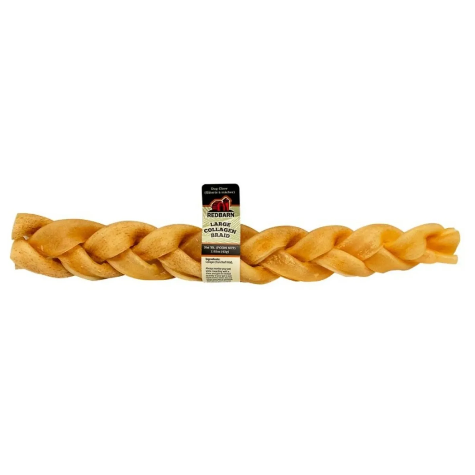 Redbarn Pet Products Collagen Braid Dog Treat 12 in, 20 ct