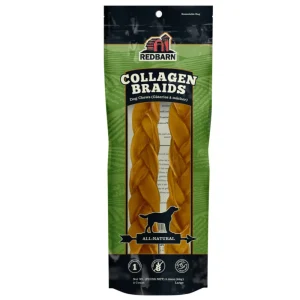Redbarn Pet Products Collagen Braid Dog Treat Large, 2 ct