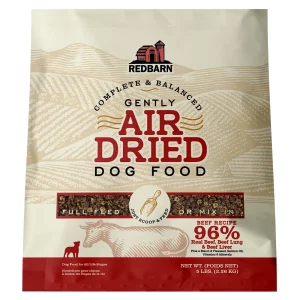 Redbarn Pet Products Complete & Balanced Air Dried Dog Food Beef 5 lb