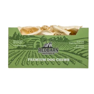 Redbarn Pet Products Cow Ears Dog Chew Bulk Box 100 ct