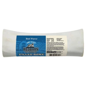 Redbarn Pet Products Filled Bone Dog Treat Beef 5 oz, Large