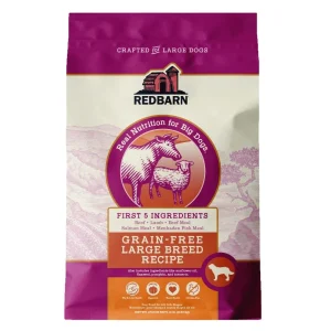 Redbarn Pet Products Grain-Free Large Breed Dry Dog Food Beef & Lamb 15 lb