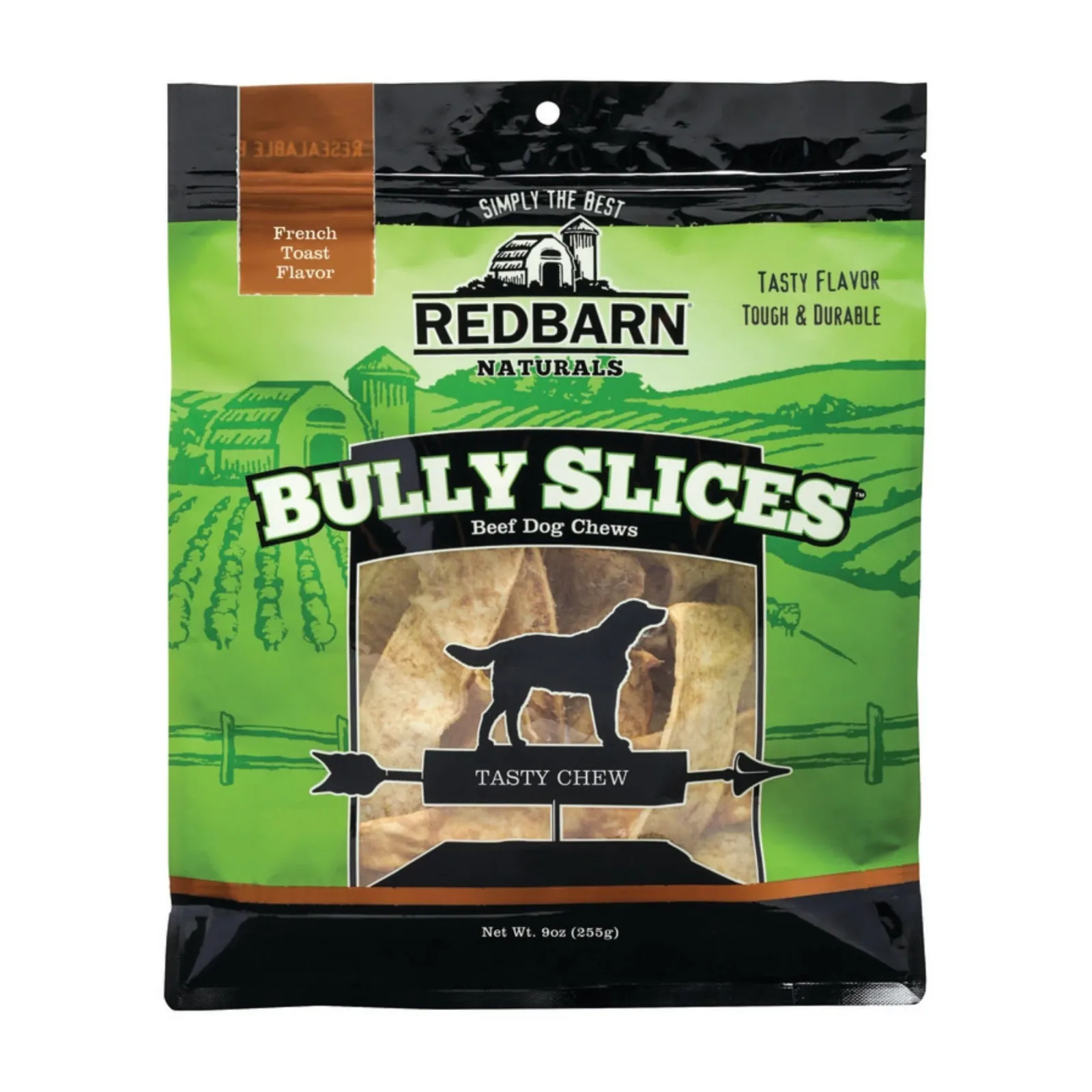 Redbarn Pet Products Natural Bully Slices Dog Treat French Toast 9 oz
