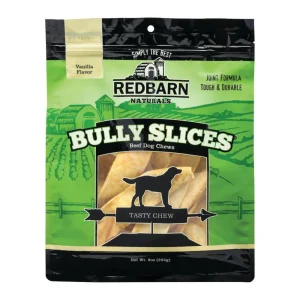 Redbarn Pet Products Natural Bully Slices Dog Treat Vanilla 9 oz