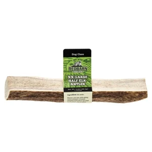 Redbarn Pet Products Natural Elk Antler Dog Treat Split XX-Large, 2.3 oz