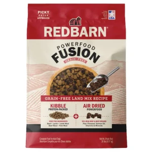 Redbarn Pet Products Powerfood Fusion Grain-Free Dry Dog Food Land Mix Beef, 20 lb