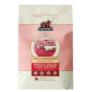 Redbarn Pet Products Whole Grain Dry Dog Food Land, 4 lb