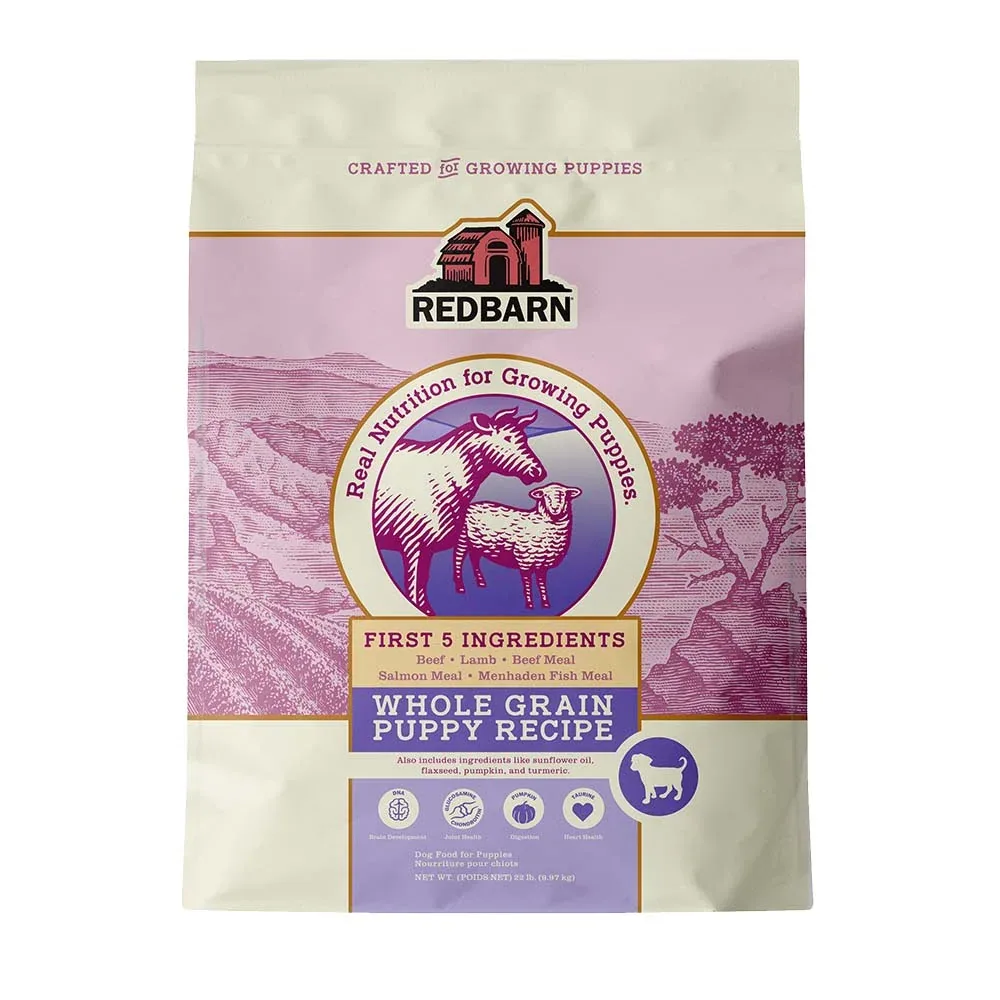 Redbarn Pet Products Whole Grain Puppy Dog Food 22 lb