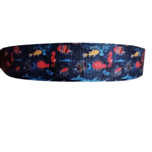 Reef Fish Nylon Dog Collar