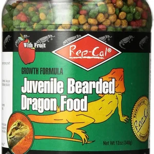 Rep-Cal Juvenile Bearded Dragon Growth Formula Dry Food 12 oz