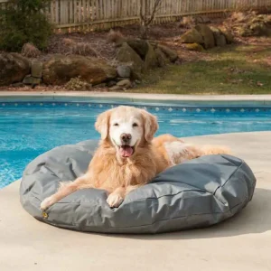 Replacement Cover - Outdoor Waterproof Round Dog Bed