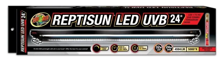 ReptiSun LED and T5 Hood with 5.0 Bulb - Image 2