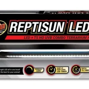 ReptiSun LED and T5 Hood with 5.0 Bulb