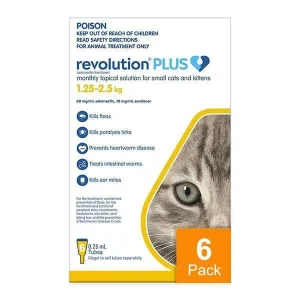 Revolution Plus for Kittens & Small Cats 2.8