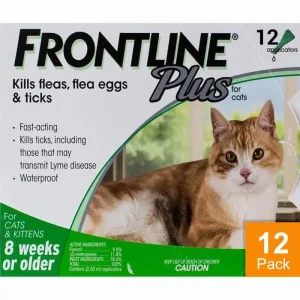 Frontline Plus for Cats 8 Week or Older