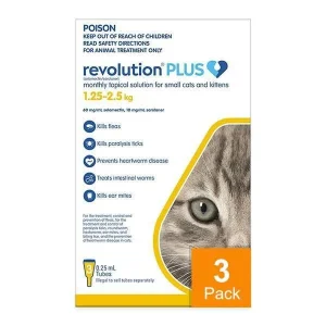 Revolution Plus for Kittens & Small Cats 2.8