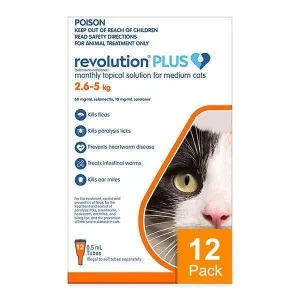 Revolution Plus for Medium Cats 5.6