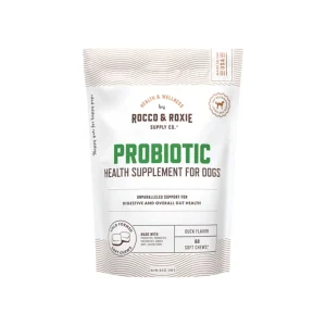 Rocco & Roxie Probiotic Health Supplement Soft Chew for Dogs