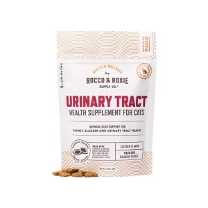 Rocco & Roxie Urinary Tract Health Supplement Crunchy Chews for Cats