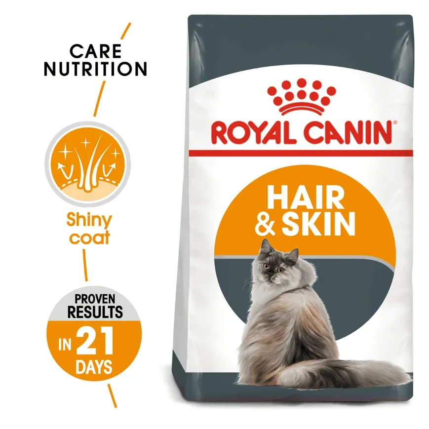 Royal Canin Hair & Skin Care and Persian Adult Cat Dry Food Combo - Image 2
