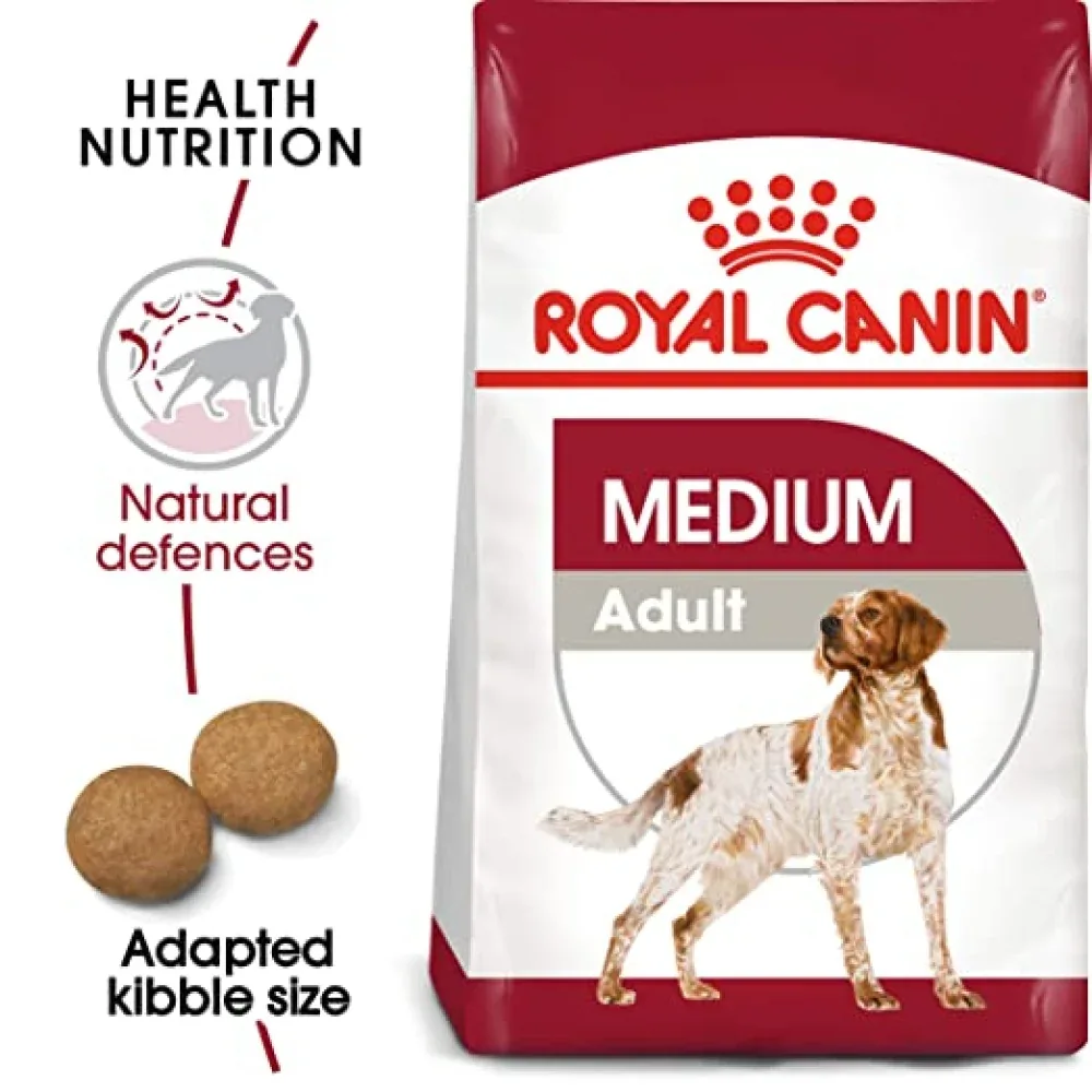 Royal Canin Medium Adult Dog Dry and Wet Food Combo - Image 2