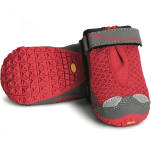 Ruffwear Grip Trex Shoes for Dogs (Red Sumac Set of Two)