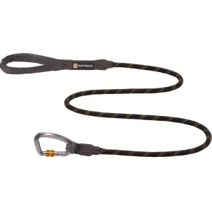 Ruffwear Knot a Leash Rope Leash for Dogs (Obsidian Black)