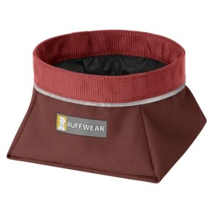 Ruffwear Quencher Portable Bowl for Dogs (Fired Brick)
