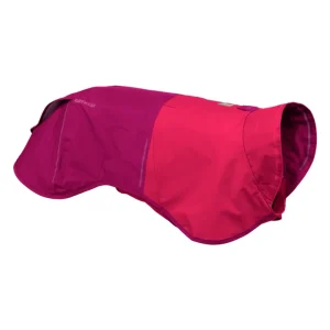 Ruffwear Sun Shower Rain Jacket for Dogs (Hibiscus Pink)