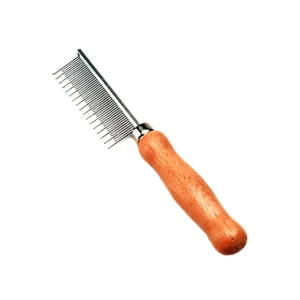 Safari Cat Shedding Comb Wood Grain
