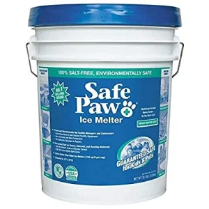 Safe Paw Dog PAIL Ice Melters - 35 lbs